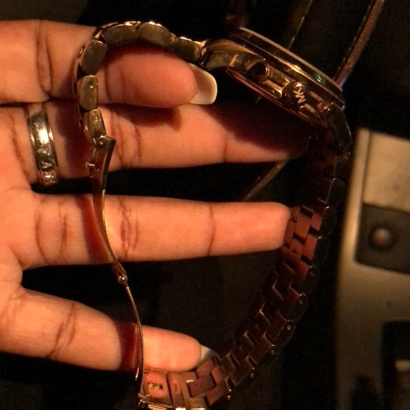 MK Rose Gold Watch - Picture 3 of 4